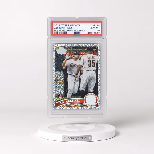 2011 Topps Update #US186 J.D. Martinez - Diamond Anniversary (PSA 10 GEM MINT)
