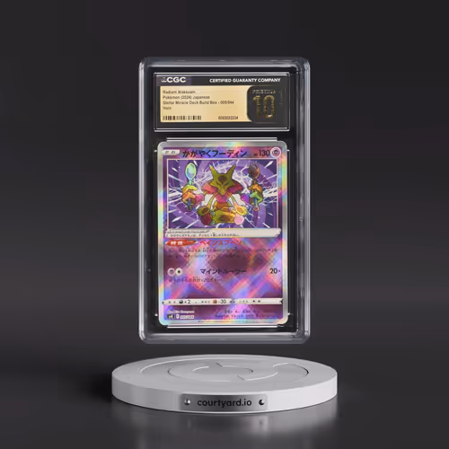 2024 Stellar Miracle Deck Build Box - SVK #005/044 Radiant Alakazam - Holo (CGC 10 PRISTINE)