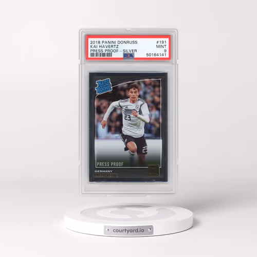 2018 Panini Donruss #191 Kai Havertz - Press Proof-Silver (PSA 9 MINT)
