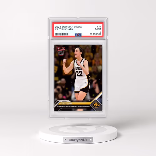 2023 Bowman U Now #74 Caitlin Clark (PSA 9 MINT)
