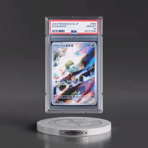 2023 Pokémon Svg-Venusaur & Charizard & Blastoise Special Deck Set EX #050 Bulbasaur (PSA 10 GEM MIN