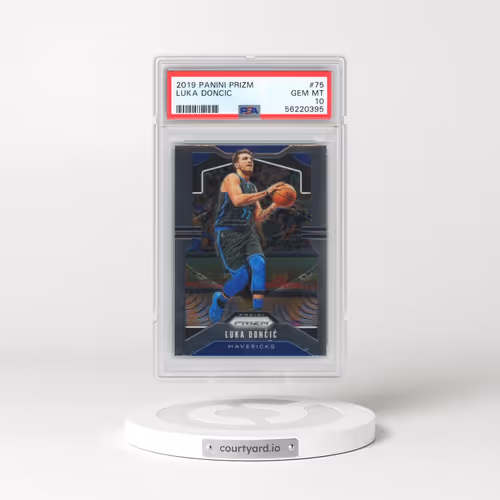 2019 Panini Prizm #75 Luka Doncic (PSA 10 GEM MINT)