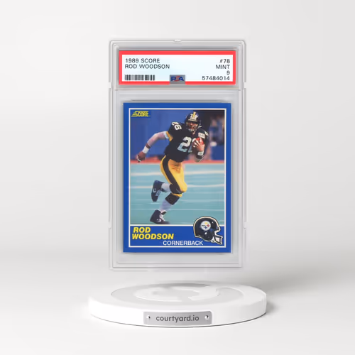 1989 Score #78 Rod Woodson (PSA 9 MINT)