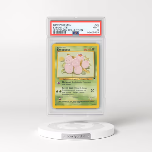 2002 Legendary Collection #75 Exeggcute (PSA 9 MINT)