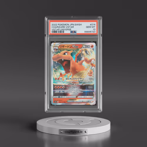 2022 Pokémon Sword & Shield Vstar Universe #014 Charizard Vstar (PSA 10 GEM MINT)
