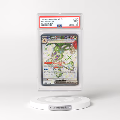 2023 Pokémon Par EN-Paradox Rift #217 Froslass EX - Holo Ultra Rare (PSA 9 MINT)