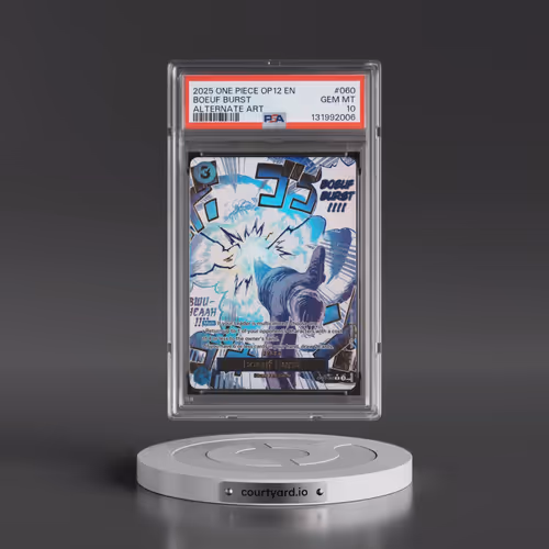 2025 One Piece OP12-Legacy of the Master #060 Boeuf Burst - Alternate Art (PSA 10 GEM MINT)