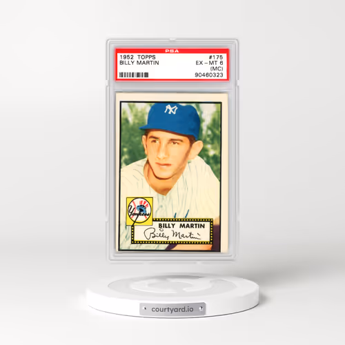 1952 Topps #175 Billy Martin (PSA 6 EX-MT)