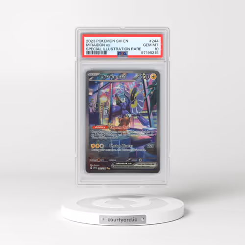 2023 Pokémon Svi EN-Scarlet & Violet #244 Miraidon EX - Holo Special Illustration Rare (PSA 10 GEM M