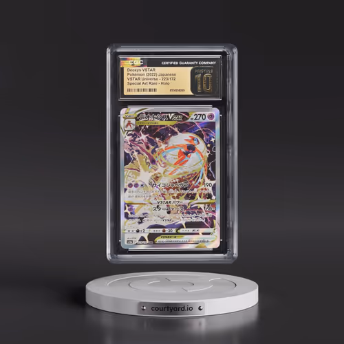 2022 VSTAR Universe #223/172 Deoxys VSTAR - Special Art Rare Holo (CGC 10 PRISTINE)