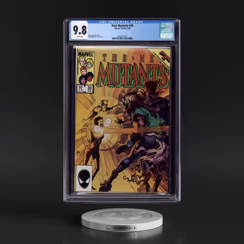 New Mutants #30 CGC 9.8 White Pages (Marvel Comics, 8/85) - Universal