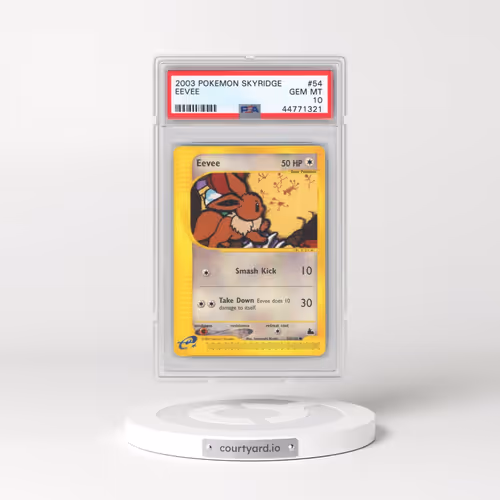 2003 Pokémon Skyridge #54 Eevee (PSA 10 GEM MINT)