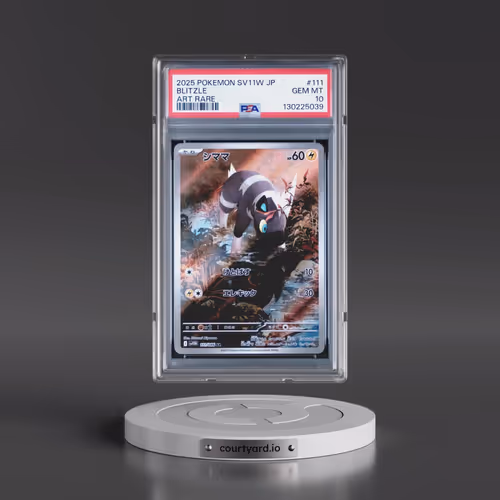 2025 Pokémon Sv11w-White Flare #111 Blitzle - Art Rare (PSA 10 GEM MINT)