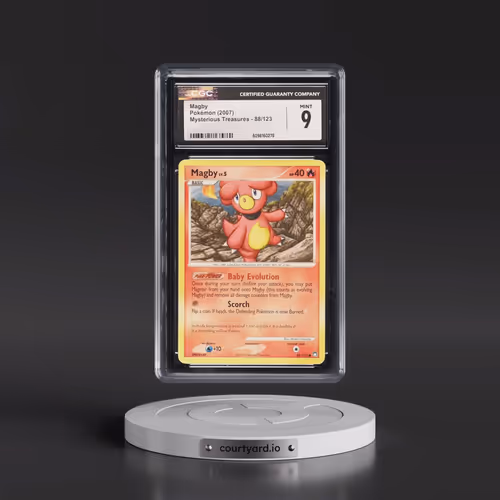 2007 Mysterious Treasures #88/123 Magby (CGC 9 MINT)