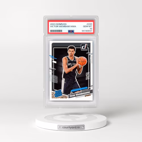 2023 Panini Donruss #220 Victor Wembanyama (PSA 10 GEM MINT)