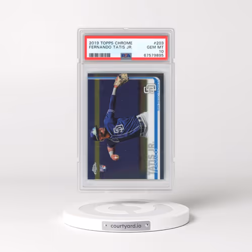 2019 Topps Chrome #203 Fernando Tatis Jr. (PSA 10 GEM MINT)