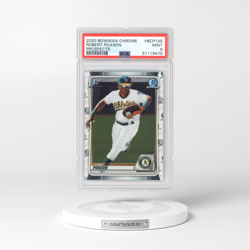 2020 Bowman Chrome Prospects #BCP145 Robert Puason (PSA 9 MINT)