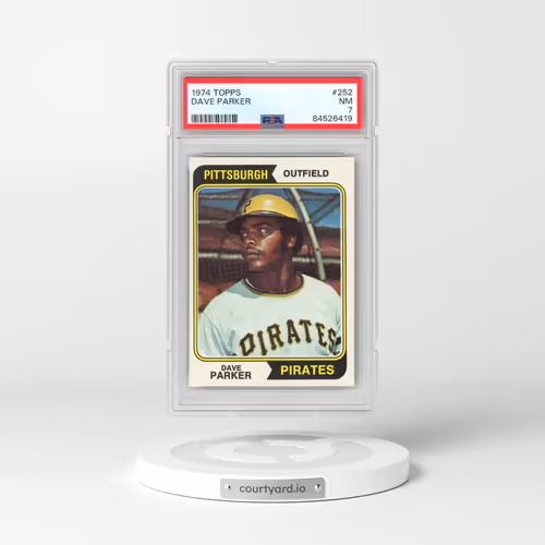 1974 Topps #252 Dave Parker (PSA 7 NM)