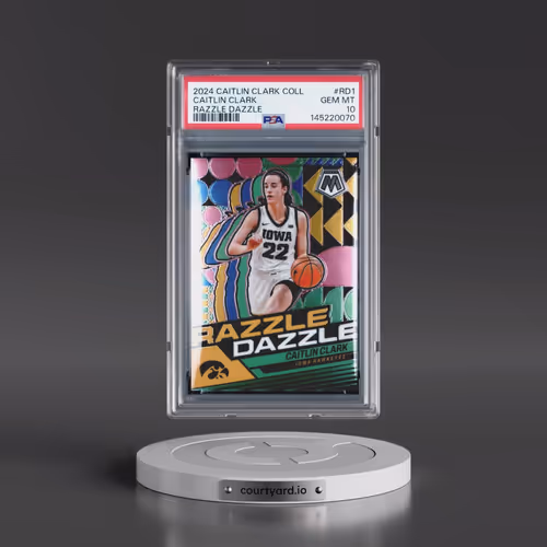 2024 Panini Caitlin Clark Collection Razzle Dazzle #RD1 Caitlin Clark (PSA 10 GEM MINT)