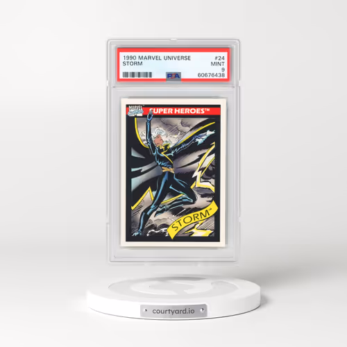 1990 Marvel Universe #24 Storm (PSA 9 MINT)