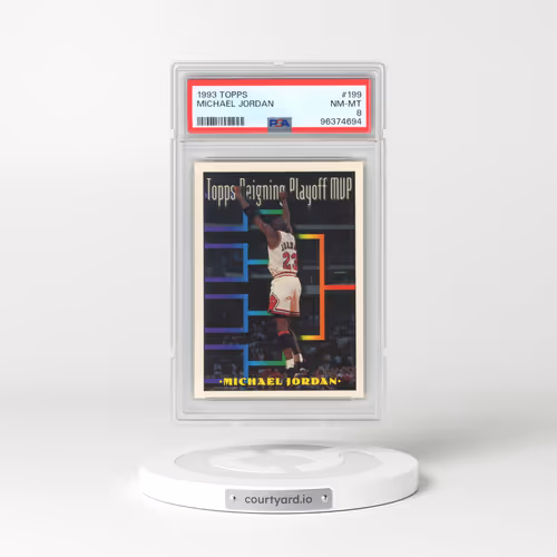 1993 Topps #199 Michael Jordan (PSA 8 NM-MT)