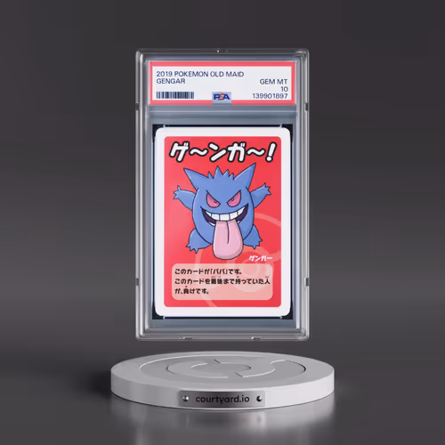2019 Pokémon Old Maid Gengar (PSA 10 GEM MINT)