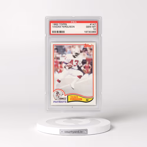 1982 Topps #147 Vagas Ferguson (PSA 10 GEM MINT)
