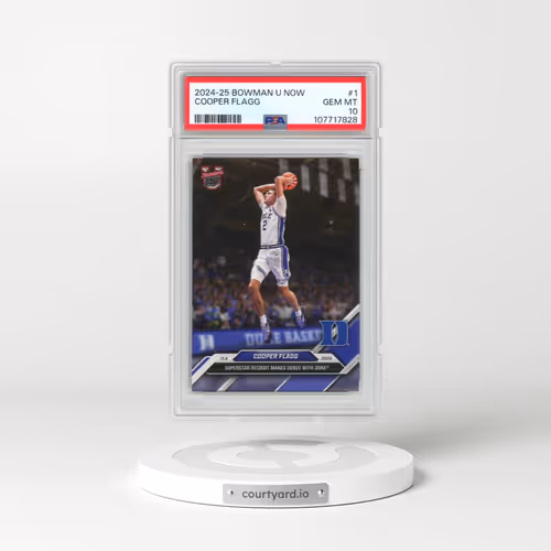 2024 Bowman U Now #1 Cooper Flagg (PSA 10 GEM MINT)