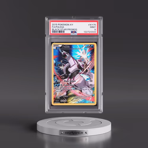 2015 Pokémon XY Black Star Promos #XY75 Palkia - Full Art (PSA 9 MINT)