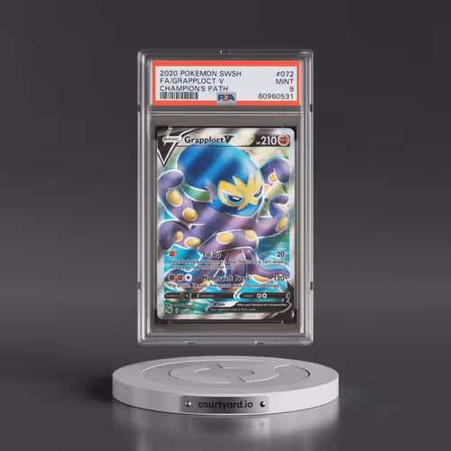 2020 Pokémon Sword & Shield Champion's Path #72 Grapploct V Full Art