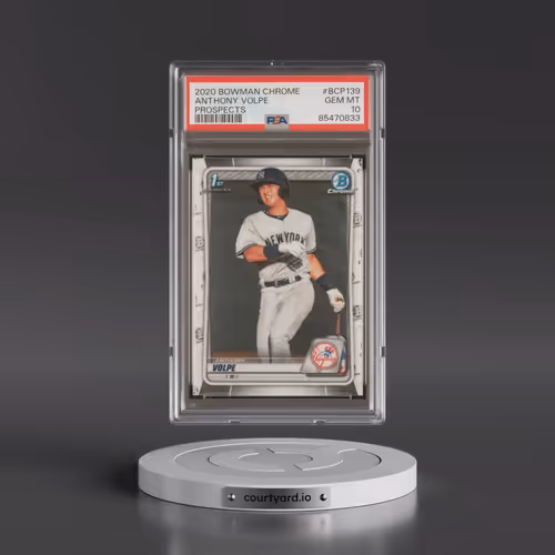 2020 Bowman Chrome Prospects #BCP139 Anthony Volpe (PSA 10 GEM MINT)