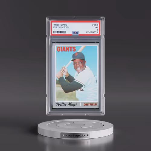 1970 Topps #600 Willie Mays (PSA 3 VG)