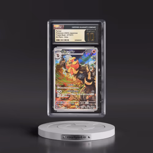 2023 Triplet Beat #077/073 Pyroar - Art Rare Holo (CGC 10 PRISTINE)