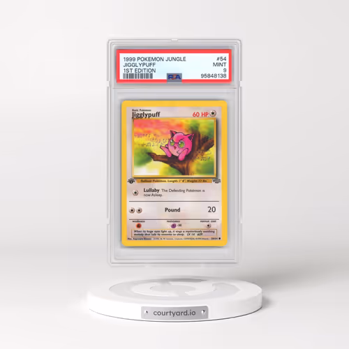 1999 Pokémon Jungle #54 Jigglypuff - 1st Edition (PSA 9 MINT)