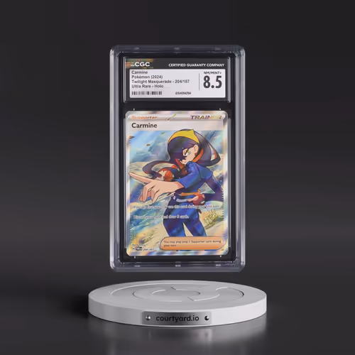 2024 Pokémon Twm EN-Twilight Masquerade #204 Carmine - Ultra Rare (CGC 8.5 NM-MT+)