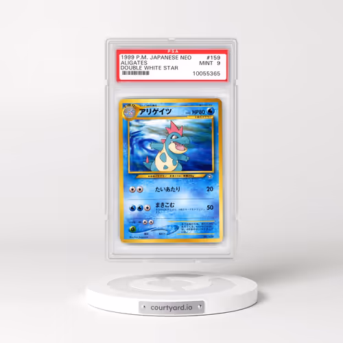 2000 Pokémon Neo #159 Croconaw (PSA 9 MINT)