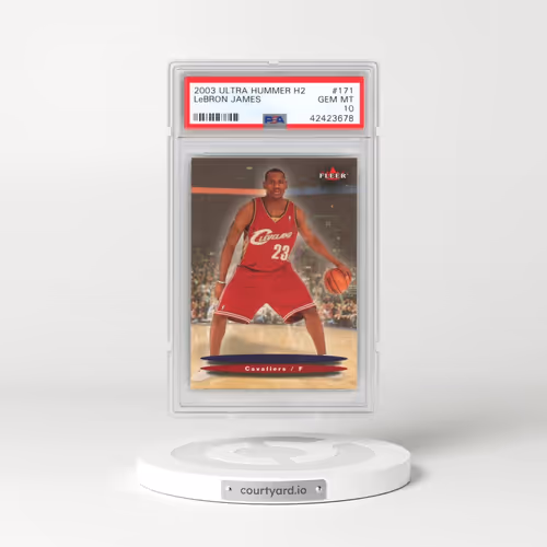 2003 Ultra Hummer H2 #171 LeBron James (PSA 10 GEM MINT)