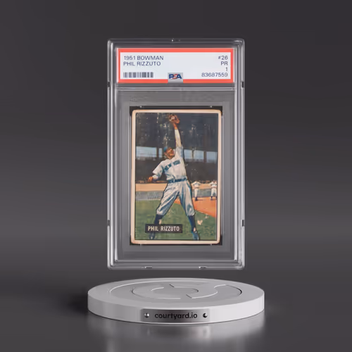 1951 Bowman #26 Phil Rizzuto (PSA 1 PR)