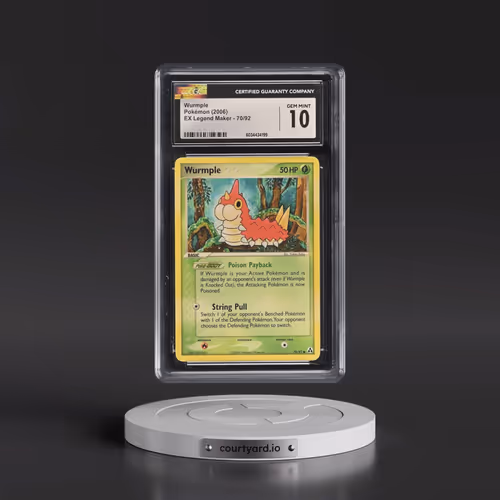 2006 EX Legend Maker #70/92 Wurmple (CGC 10 GEM MINT)