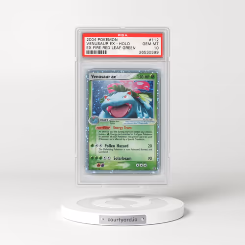 2004 Pokémon EX Fire Red & Leaf Green #112 Venusaur EX - Holo Holo (PSA 10 GEM MINT)