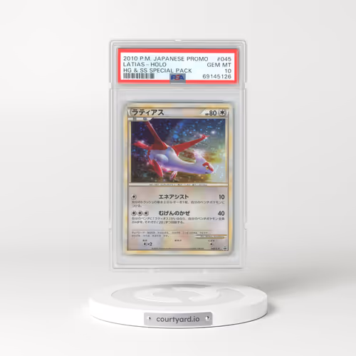2010 Pokémon Promo #045 Latias - Holo HG & SS Special Pack (PSA 10 GEM MINT)