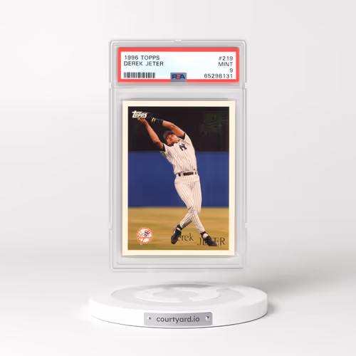 1996 Topps #219 Derek Jeter (PSA 9 MINT)