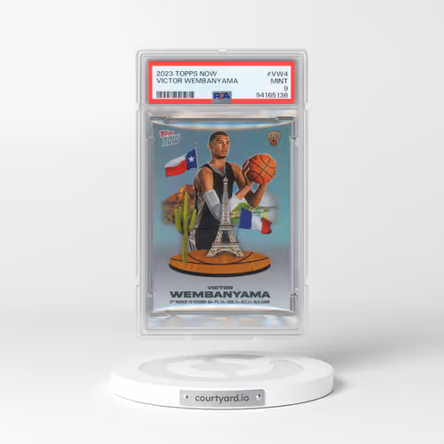 2023 Topps Now #VW4 Victor Wembanyama (PSA 9 MINT)