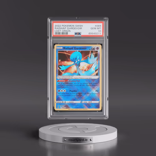2022 Pokémon Sword & Shield Lost Origin #069 Radiant Gardevoir - Holo (PSA 10 GEM MINT)