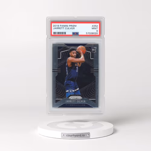 2019 Panini Prizm #252 Jarrett Culver (PSA 9 MINT)