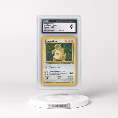 1999 Jungle #5/64 Kangaskhan - Holo (CGC 9 MINT)