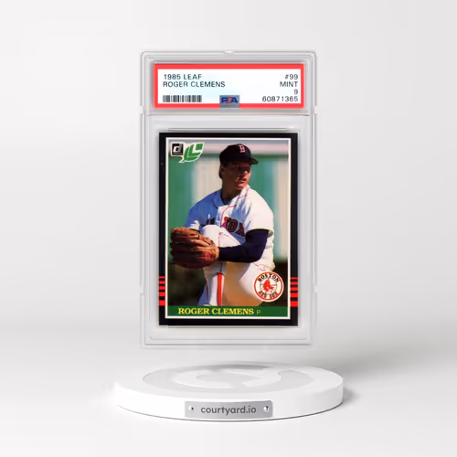 1985 Leaf #99 Roger Clemens (PSA 9 MINT)