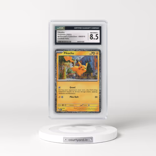 2023 Pokémon M23 EN-Mcdonald's Collection #006 Pikachu (CGC 8.5 NM-MT+)
