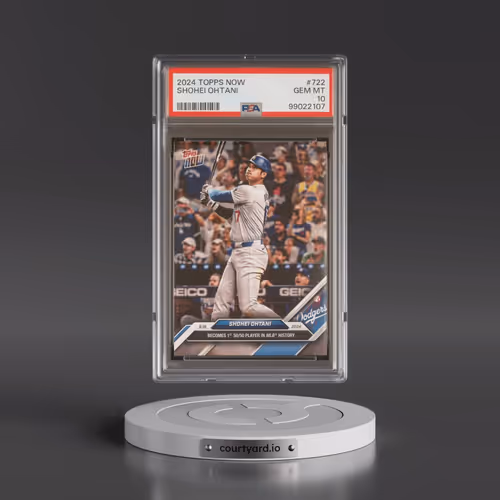 2024 Topps Now #722 Shohei Ohtani (PSA 10 GEM MINT)