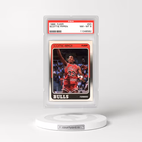 1988 Fleer #20 Scottie Pippen (PSA 8 NM-MT)